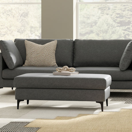 Ava - Versatile Mid Century Ottoman - view 12