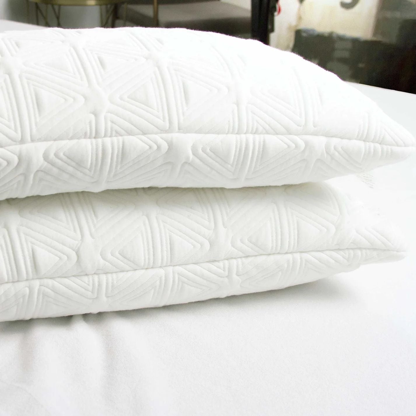 Comfort Rest Pillow (Shredded) - White