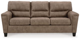 Navi - 3 Pc. - Sofa, Loveseat, Rocker Recliner - Fossil