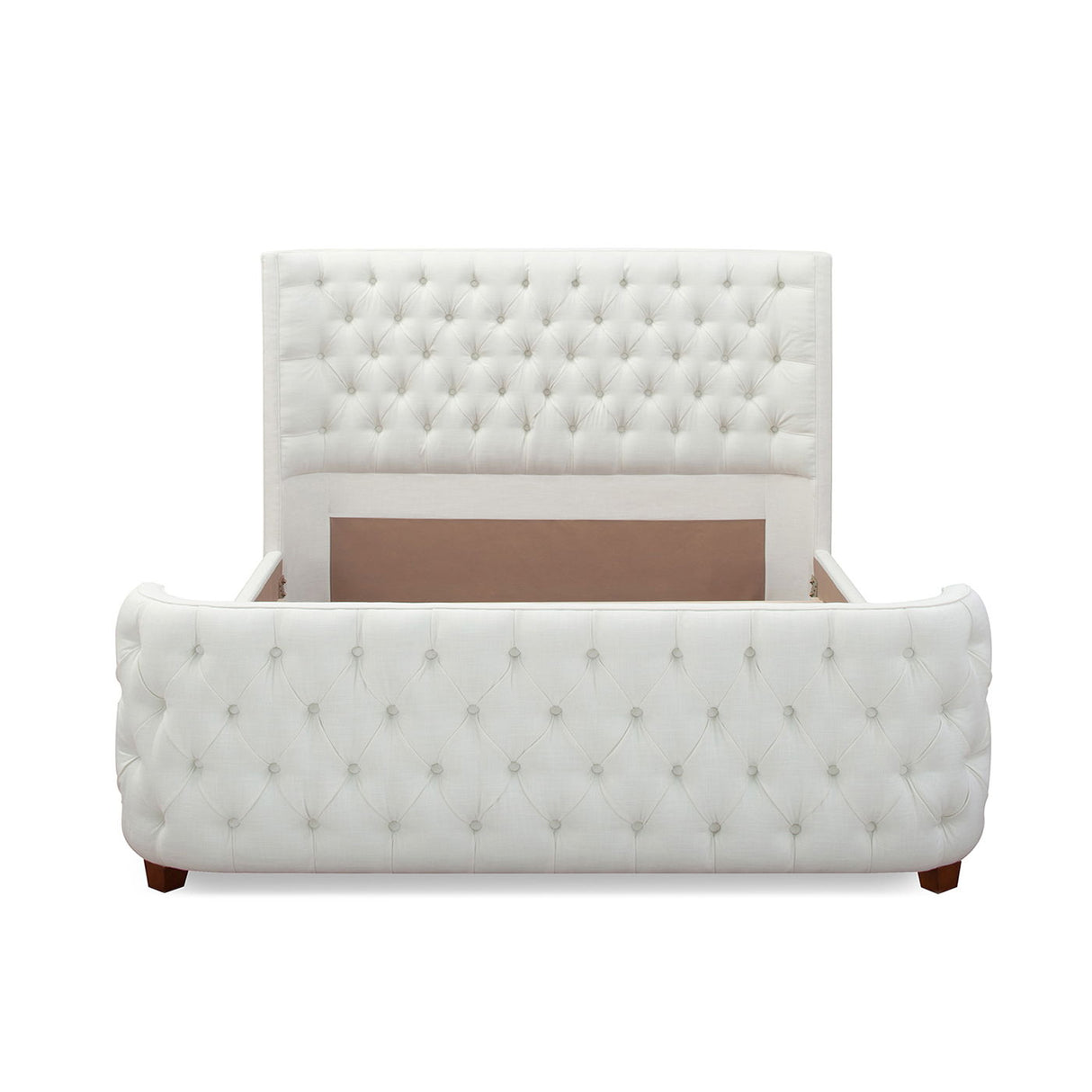 Brooklyn - Tufted Panel Bed Headboard And Footboard Set by Jennifer Taylor Home | Bel Furniture