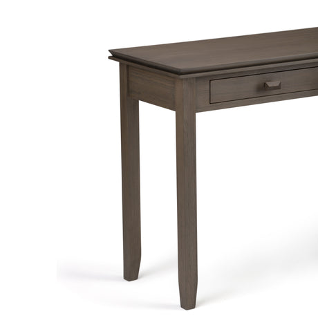 Artisan - Handcrafted Console Sofa Table by Simpli-Home | Bel Furniture