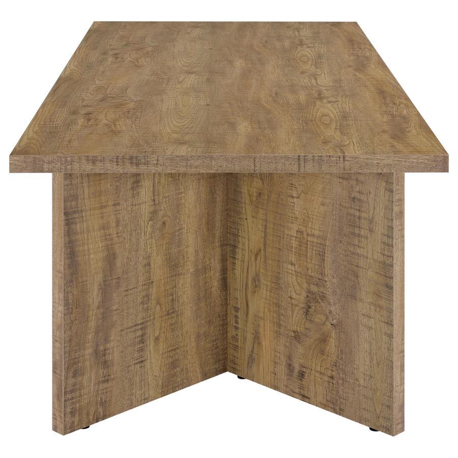 Jamestown - Composite Wood Dining Table - Mango by CoasterEveryday | Bel Furniture