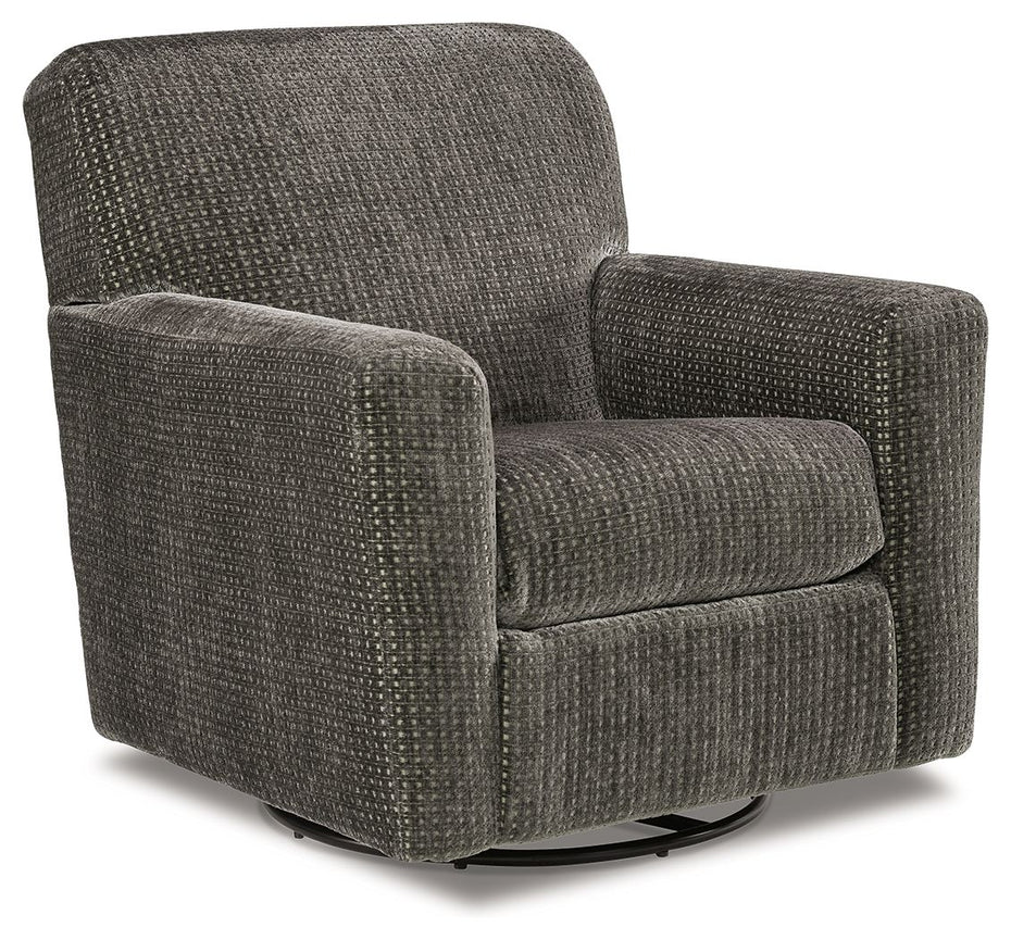 Herstow - Swivel Glider Accent Chair