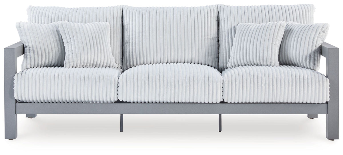 Hurley Park - Gray - Sofa With Cushion by Signature Design by Ashley® | Bel Furniture