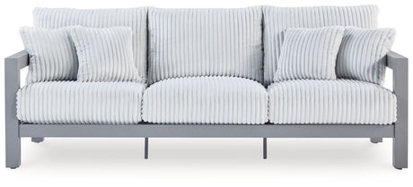 Hurley Park - Gray - Sofa With Cushion by Signature Design by Ashley® | Bel Furniture