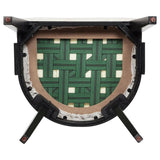 Leandro - Upholstered Dining Arm Chair (Set of 2) - Burnished Black / Cream