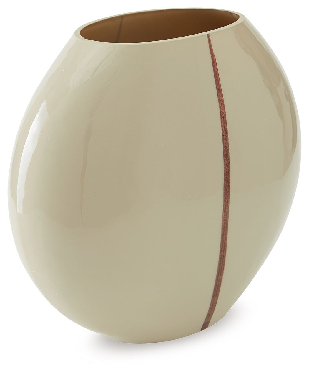 Sheabourne - Vase Beige 11''W x 6''D x 10''H by Signature Design by Ashley® | Bel Furniture