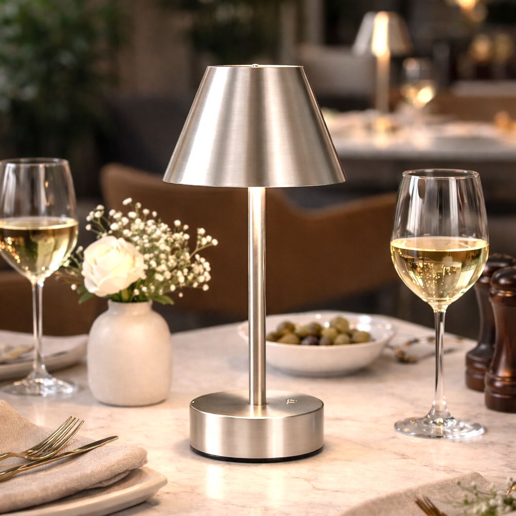 Elegance Rechargeable LED Table Lamp LED Touch Switch