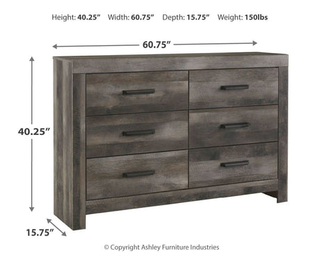 Wynnlow - Crossbuck Panel Bedroom Set - view 6