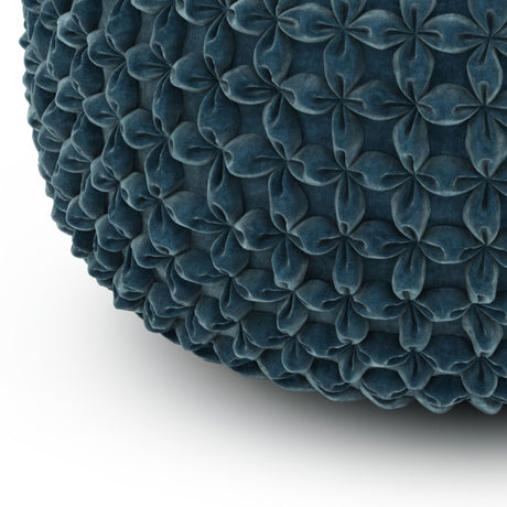 Renee - Handcrafted Round Pouf - view 10