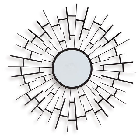 Garrenworth - Black - Accent Mirror by Signature Design by Ashley® | Bel Furniture