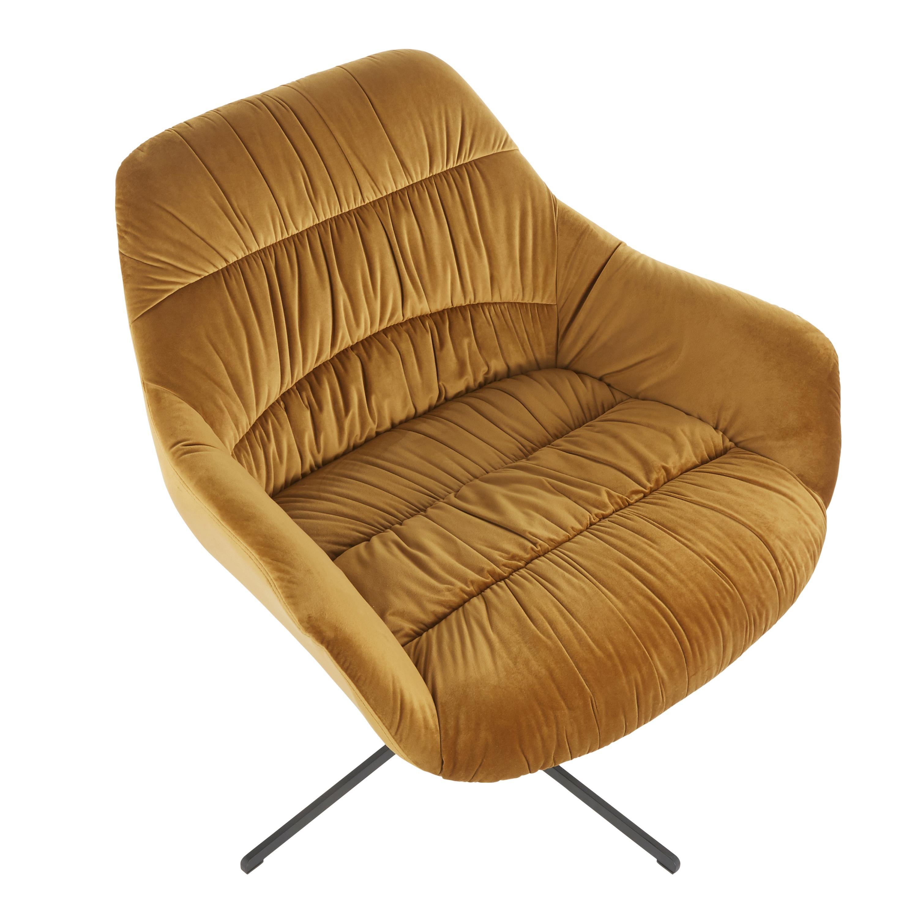 Wayne - Contemporary Swivel Lounge Chair