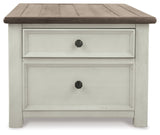 Bolanburg - White / Brown / Beige - Lift Top Cocktail Table by Signature Design by Ashley® | Bel Furniture