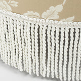 Yolanda - Round Upholstered Accent Ottoman by Jennifer Taylor Home | Bel Furniture