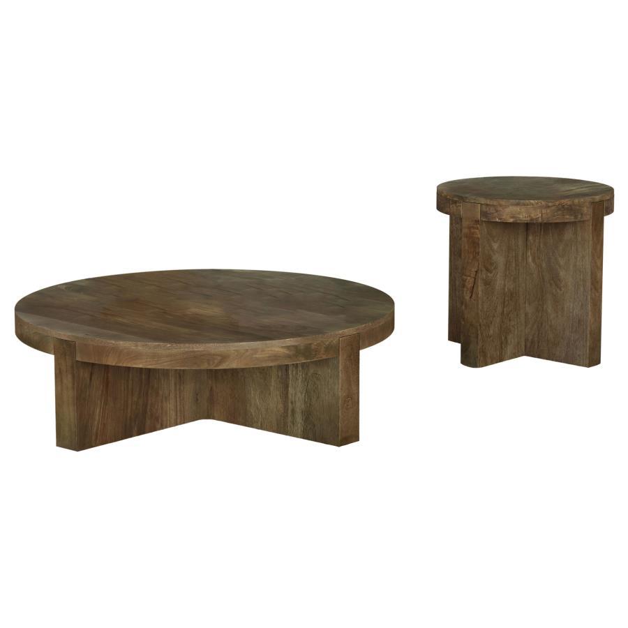 Kinkaid - Solid Wood Coffee And End Table Set by Coaster Fine Furniture | Bel Furniture