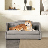 Robin - Tufted Wingback Pet Sofa Bed, Medium by Jennifer Taylor Home | Bel Furniture