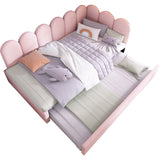 Upholstered Daybed With Pull-Out Bed