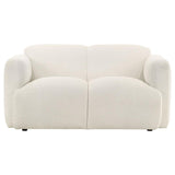 Dorset - Fabric Upholstered Round Track Arm Loveseat