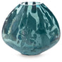 Cartshaw - Vase Blue 7.75"W x 3.25"D x 7"H by Signature Design by Ashley® | Bel Furniture
