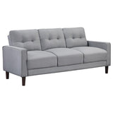 Bowen - Upholstered Track Arm Tufted Sofa Set by Coaster Fine Furniture | Bel Furniture