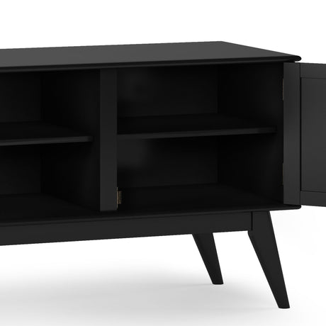 Draper - Handcrafted Mid Century Low TV Media Stand - view 35