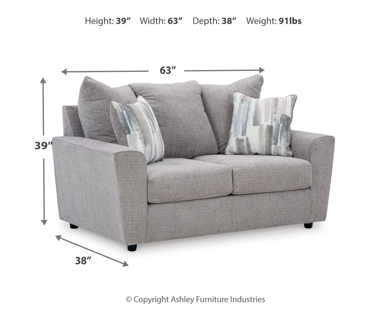 Stairatt - Loveseat