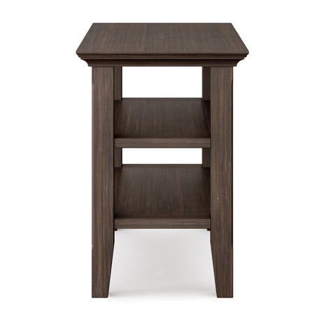 Acadian - Narrow Side Table - Farmhouse Brown - view 4