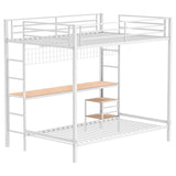 Campus - Metal Workstation Bunk Bed