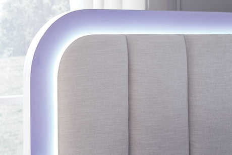 Jarlee - Upholstered Panel Bed by Signature Design by Ashley® | Bel Furniture