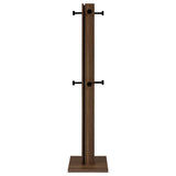 Rikkie - Coat Rack And Mirror - Walnut by Coaster Fine Furniture | Bel Furniture