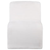 Drayton - Upholstered Curved Armless Accent Chair by Coaster Fine Furniture | Bel Furniture