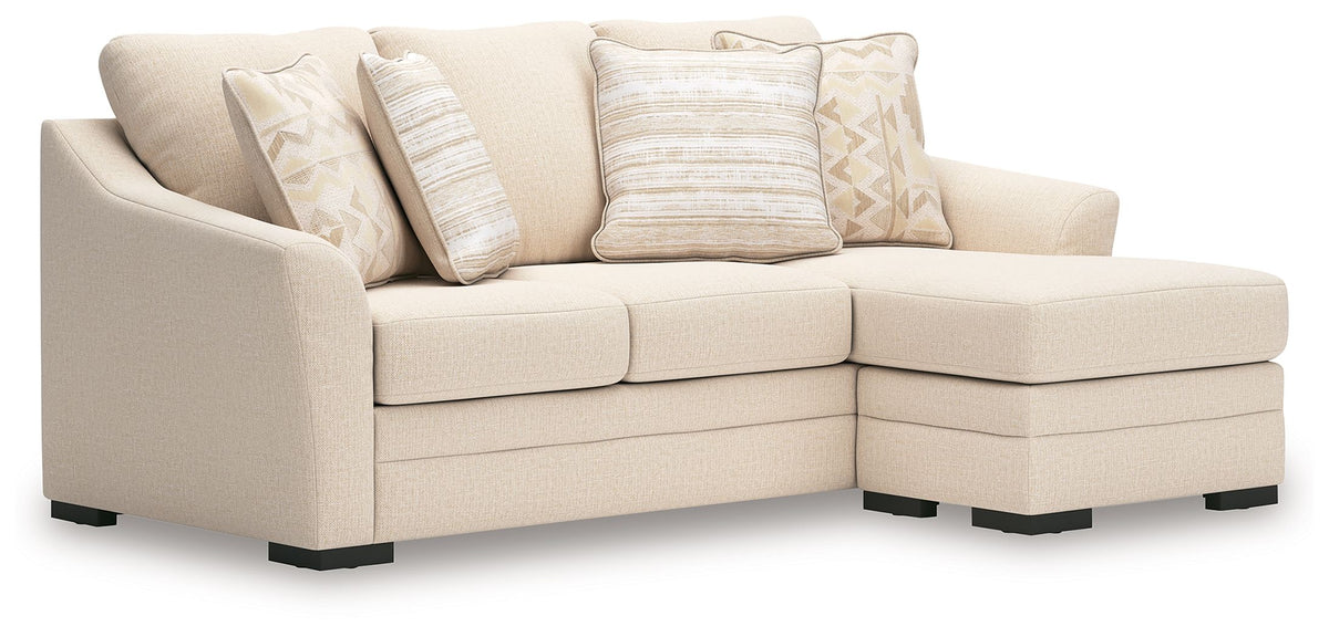 Lango - Jute - Sofa Chaise by Benchcraft® | Bel Furniture