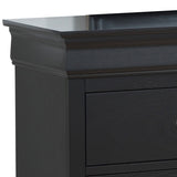 Louis Phillipe - Dresser - Black by Glory Furniture | Bel Furniture