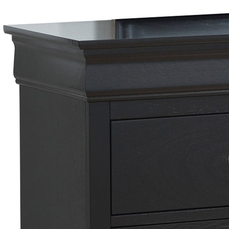 Louis Phillipe - Dresser - Black by Glory Furniture | Bel Furniture