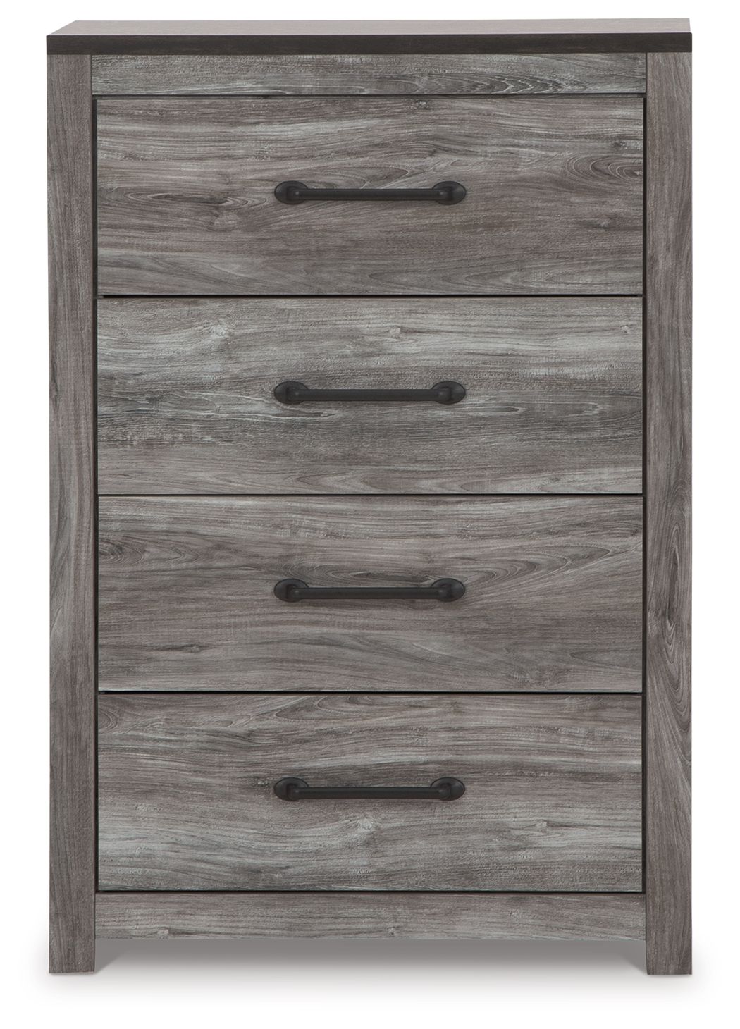 Bronyan - Dark Gray - Four Drawer Chest by Signature Design by Ashley® | Bel Furniture