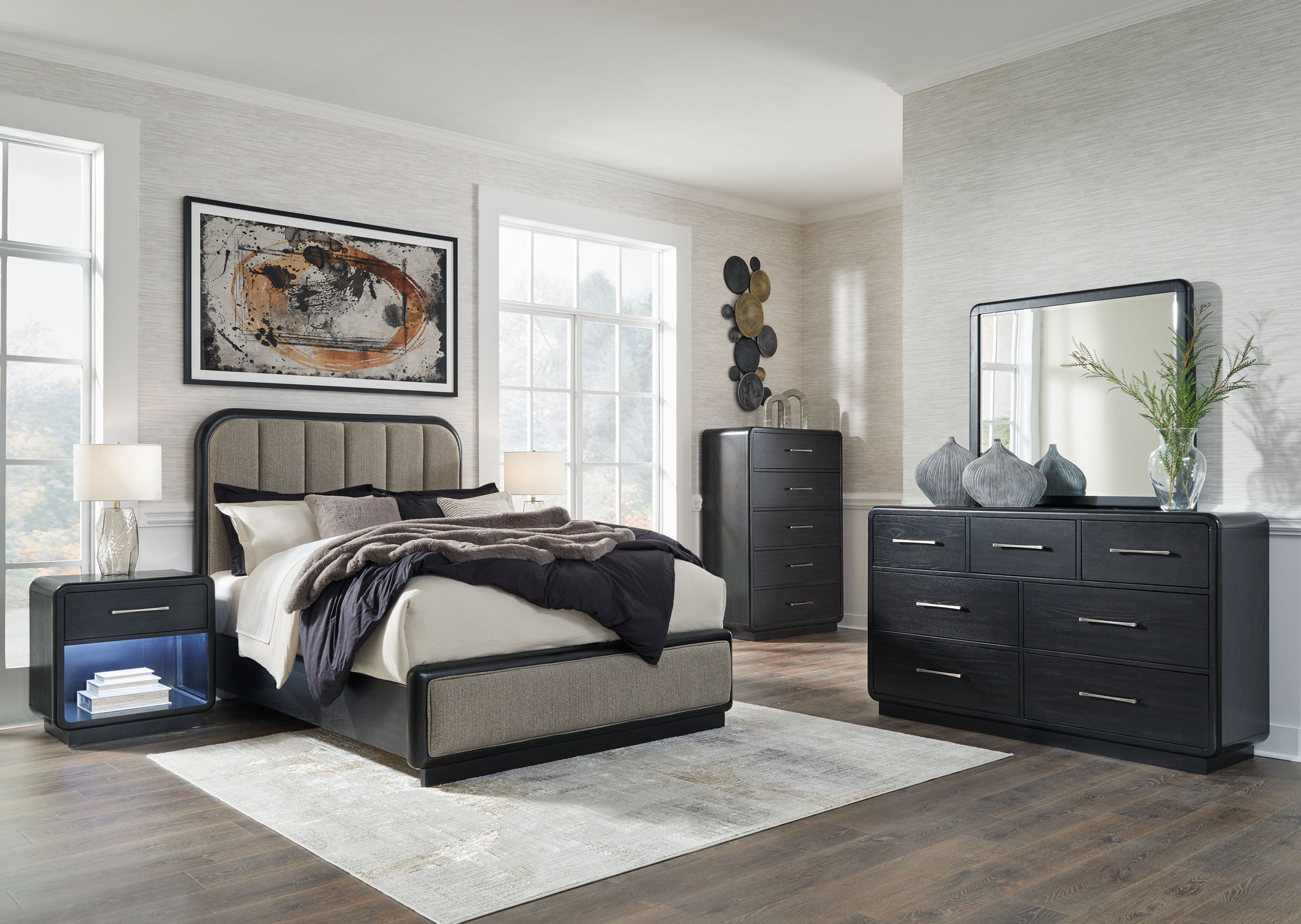 Rowanbeck - Bedroom Set - 5 Piece Bedroom Sets by Signature Design by