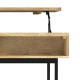 Reeves - Lift Top Coffee Table - Natural by Simpli-Home | Bel Furniture