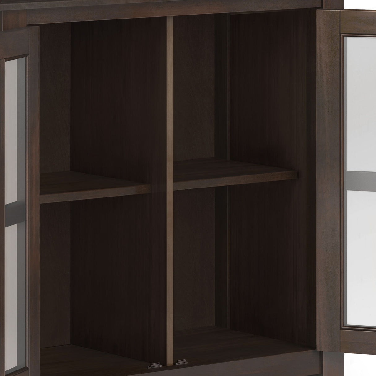 Artisan - Low Storage Cabinet - Tobacco Brown by Simpli-Home | Bel Furniture