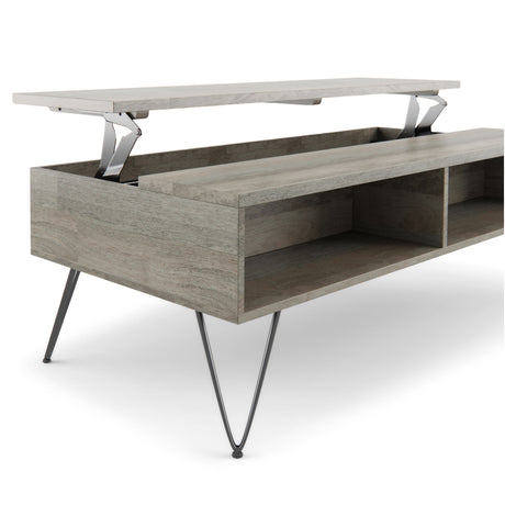 Hunter - Handcrafted Lift Top Coffee Table - view 45