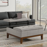 Dover - Multifunctional Lift Top Coffee Table Storage Ottoman