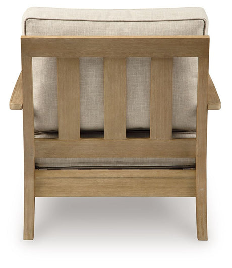 Clare View - Lounge Chair w/Cushion - Beige - view 8