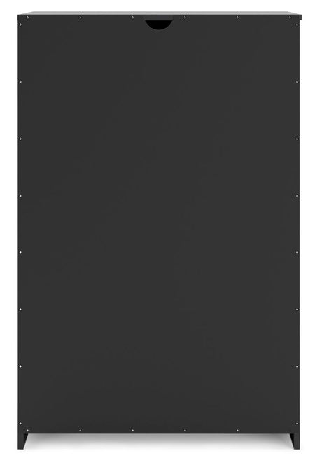 Finch - Five Drawer Chest - 46" Height - Black - view 7