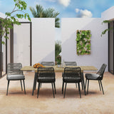 Beachside - Outdoor Extendable Dining Table - Light Teak by Simpli-Home | Bel Furniture