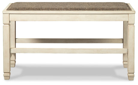 Bolanburg - DBL Counter UPH Bench - Beige - view 4