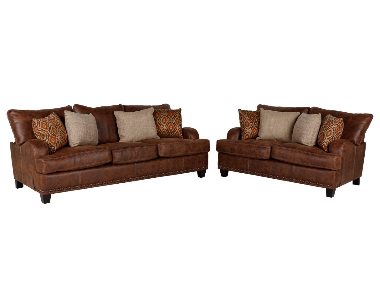 HACIENDA SOFA AND LOVESEAT by Franklin | Bel Furniture