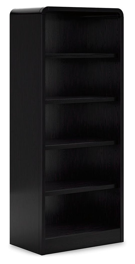 Rowanbeck - Black - Large Bookcase by Signature Design by Ashley® | Bel Furniture