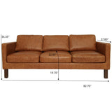 Memphis - Waxy Sofa - Cognac