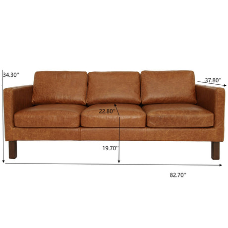 Memphis - Waxy Sofa - Cognac - view 4
