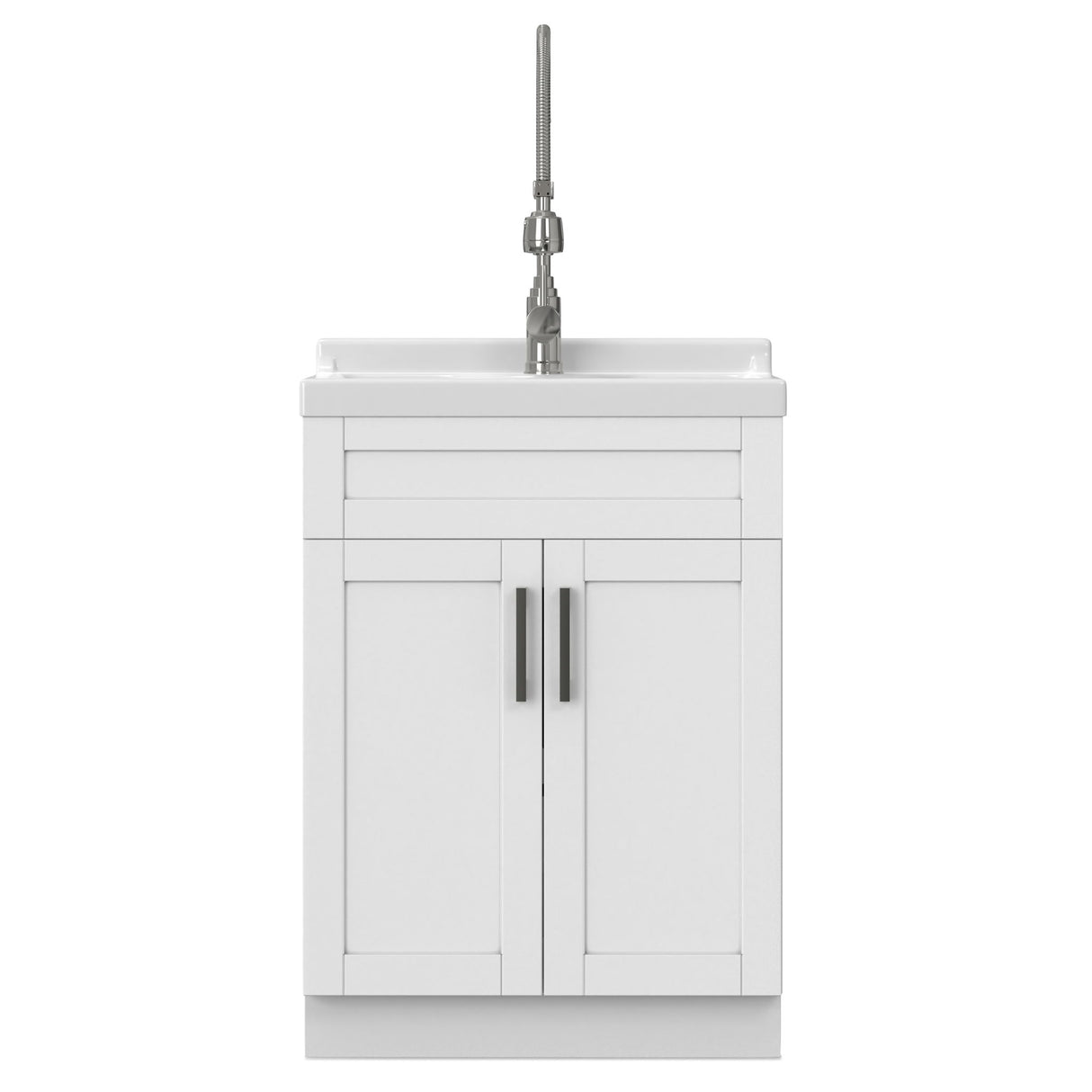 Hennessy - Deluxe Laundry Utility Sink And Cabinet