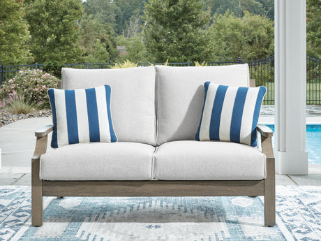 Rainier Ranch - Loveseat With Cushion - Brown / Beige - view 5